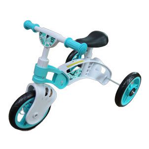PB005-T - 9.5" Kids Plastic Balance Bike (3-wheeled)